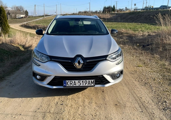 Renault Megane cena 51200 przebieg: 108000, rok produkcji 2019 z Skała małe 154